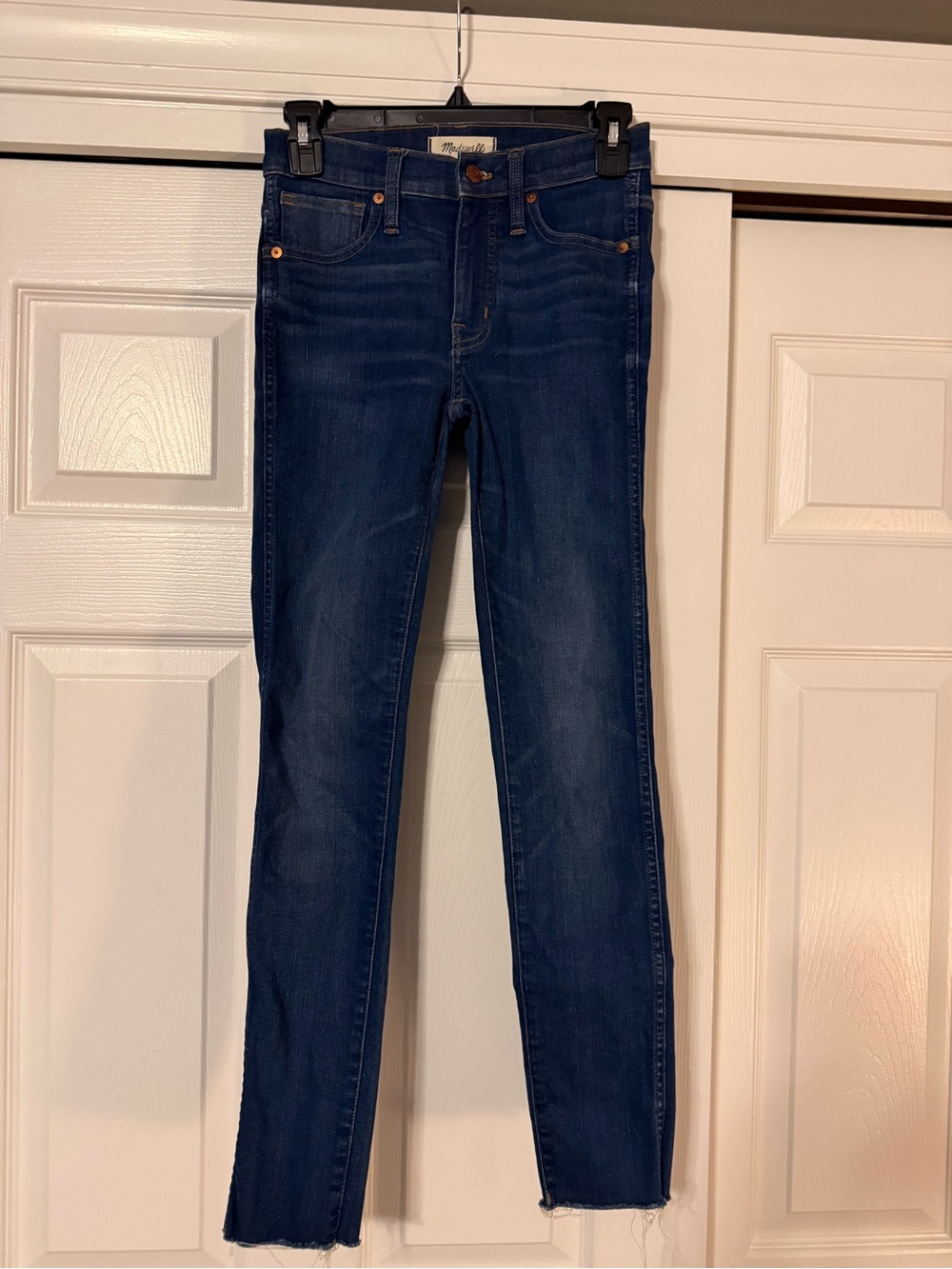 Madewell Dark Indigo Skinny Jeans